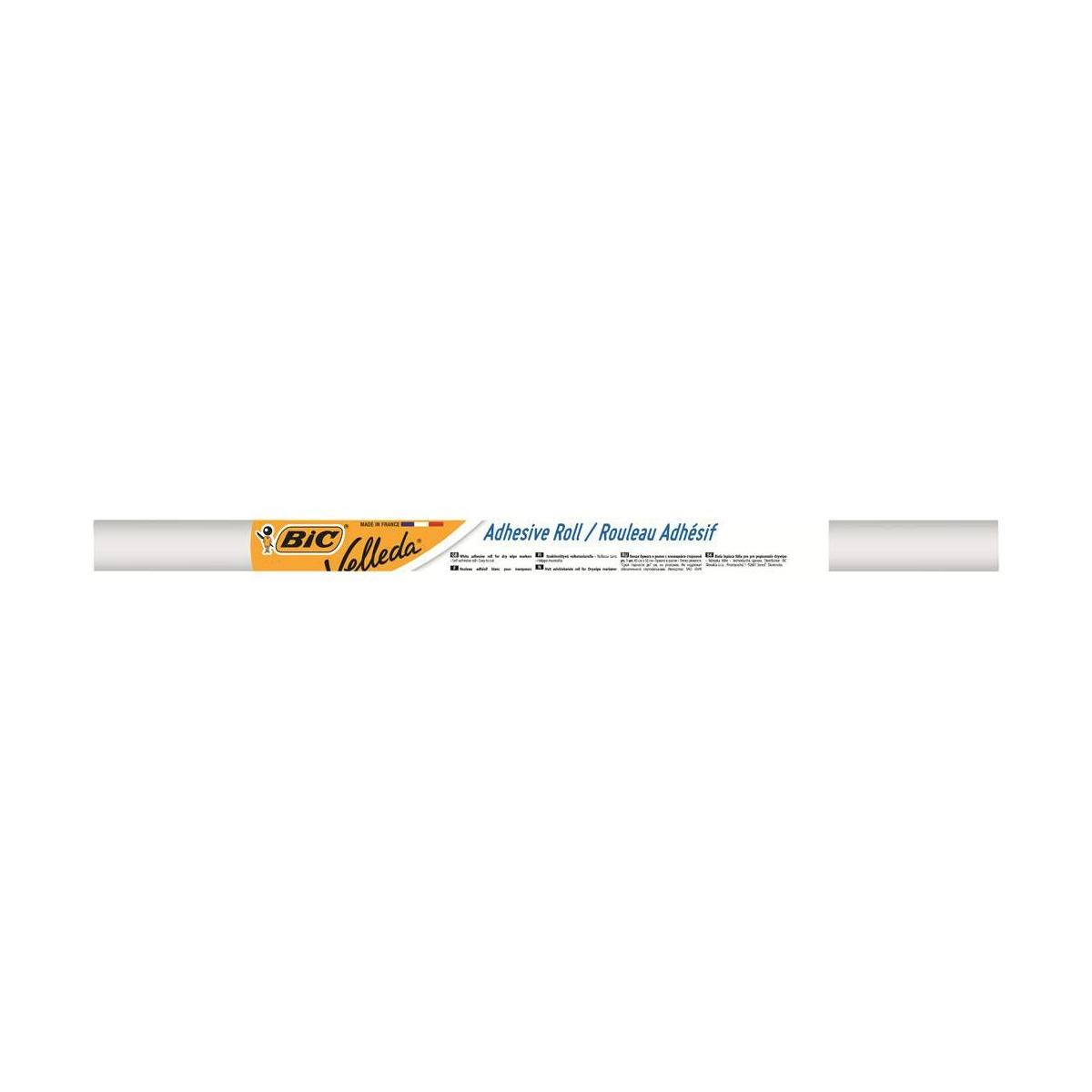 Bic velleda - roll 45 x 50 cm - foglio lavagna adesivo cancellabile a secco -